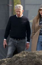 KATHARINE MCPHEE and David Foster Visit Their New Home Site in Brentwood 01/11/2023