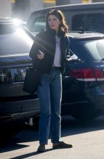 KATHERINE SCHWARZENEGGER Arrives at a Business Meeting in Brentwood 01/24/2023