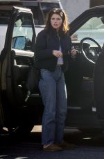 KATHERINE SCHWARZENEGGER Arrives at a Business Meeting in Brentwood 01/24/2023