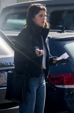 KATHERINE SCHWARZENEGGER Arrives at a Business Meeting in Brentwood 01/24/2023