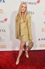 KATHRYN NEWTON at Bafta Tea Party in Beverly Hills 01/14/2023