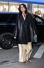 KATIE HOLMES Arrives at Good Morning America in New York 01/11/2023