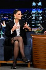 KATIE HOLMES at Tonight Show Starring Jimmy Fallon in New York 01/17/2023