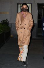 KATIE HOLMES Night Out with Her Mother in New York 01/17/2023