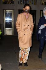 KATIE HOLMES Night Out with Her Mother in New York 01/17/2023