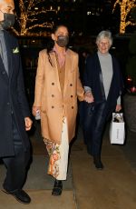 KATIE HOLMES Night Out with Her Mother in New York 01/17/2023