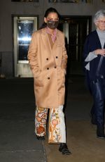 KATIE HOLMES Night Out with Her Mother in New York 01/17/2023