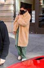KATIE HOLMES Out and About in New York 01/28/2023