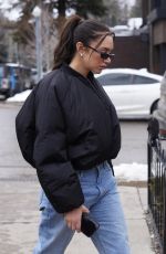 KENDALL and KYLIE JENNER, HAILEY BIEBER and ANASTASIA KARANIKOLAOU Out for New Year