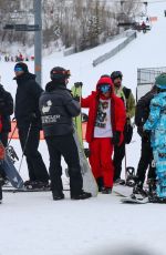 KENDALL and KYLIE JENNER Join Friends for a Fun Fay of Dnowboarding in Aspen 12/31/2022