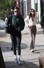 KENDALL JENNER and HAILEY BIEBER Out Shopping in Silver Lake 01/05/2023