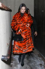 KENDALL JENNER Arrives for Dinner in Aspen on New Years Eve 12/31/2022