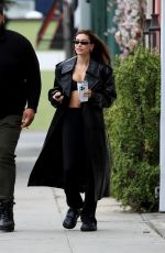KENDALL JENNER, HAILEY BIEBER and LAUREN PEREZ Out in West Hollywood 01/03/2023