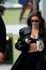 KENDALL JENNER, HAILEY BIEBER and LAUREN PEREZ Out in West Hollywood 01/03/2023