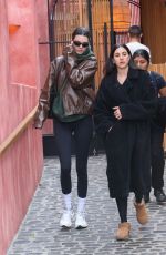 KENDALL JENNER, HAILEY BIEBER and LAUREN PEREZ Out in West Hollywood 01/03/2023