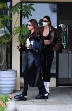 KENDALL JENNER, HAILEY BIEBER and LAUREN PEREZ Out in West Hollywood 01/03/2023