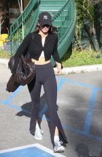 KENDALL JENNER Leaves Hot Pilates Class in West Hollywood 01/17/2023