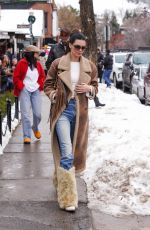 KENDALL JENNER Leaves The White House Restaurant in Aspen 01/01/2023