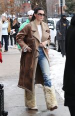 KENDALL JENNER Leaves The White House Restaurant in Aspen 01/01/2023