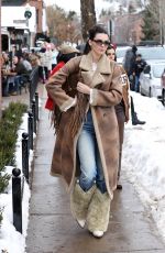 KENDALL JENNER Leaves The White House Restaurant in Aspen 01/01/2023