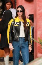 KENDALL JENNER Out Shopping with Friends in West Hollywood 01/07/2023