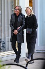 KENI SILVA Out for Lunch at Beverly Wilshire Hotel in Beverly Hills 01/07/2023