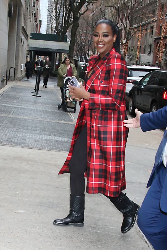 KENYA MOORE Out and About in New York 01/05/2023