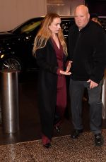KERRY CONDON Arrives at CBS Studios in New York 01/06/2023