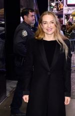 KERRY CONDON Arrives at Good Morning America in New York 01/06/2023