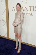 KIM HNIZDO at Grand Reveal Weekend for Atlantis The Royal in Dubai 01/21/2023