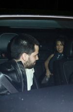 KOURTNEY KARDASHIAN and Travis Barker on a double date night with ADDISON RAE and Omer Fedi in Los Angeles 01/19/2023
