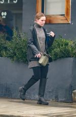 KRISTEN BELL Heading to a Gym in Los Feliz 01/09/2023