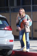 KRISTEN BELL in denim Out in Los Feliz 01/24/2023