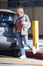 KRISTEN BELL in denim Out in Los Feliz 01/24/2023