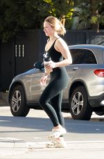 KRISTEN BELL Leaves Yoga Class in Los Feliz 01/21/2023