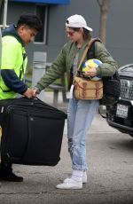 KRISTEN STEWART Arrives Back to Her Home in Los Angeles 01/04/2023