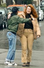 KRISTEN STEWART Out with a Friend in Los Angeles 01/14/2023
