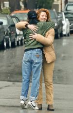 KRISTEN STEWART Out with a Friend in Los Angeles 01/14/2023