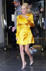 KRISTIN CHENOWETH Leaves Today Show in New York 01/17/2023