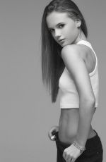 KRISTINA SHMIDT at a Photoshoot, January 2023
