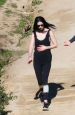 KRYSTEN RITTER and ANGELIQUE CABRAL Out Hiking in in Los Angeles 01/25/2023