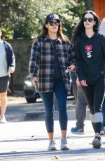 KRYSTEN RITTER and ANGELIQUE CABRAL Out Hiking in in Los Angeles 01/25/2023