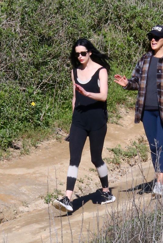 KRYSTEN RITTER and ANGELIQUE CABRAL Out Hiking in in Los Angeles 01/25/2023