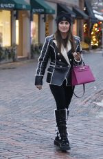 KYLE RICHARDS Out Shopping in Aspen 12/31/2022