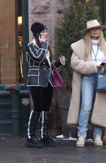 KYLE RICHARDS Out Shopping in Aspen 12/31/2022