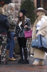 KYLE RICHARDS Out Shopping in Aspen 12/31/2022