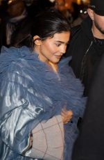 KYLIE JENER Leaves Maison Margiela Show at Paris Fashion Week 01/22/2023