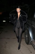 KYLIE JENNER Arrives for Dinner in Aspen on New Years Eve 12/31/2022