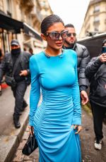 KYLIE JENNER Leaves Dinand by Ferdi Restaurant in Paris 01/23/2023