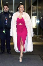 LALA ANTHONY Arrives at Today Show in New York 01/13/2023